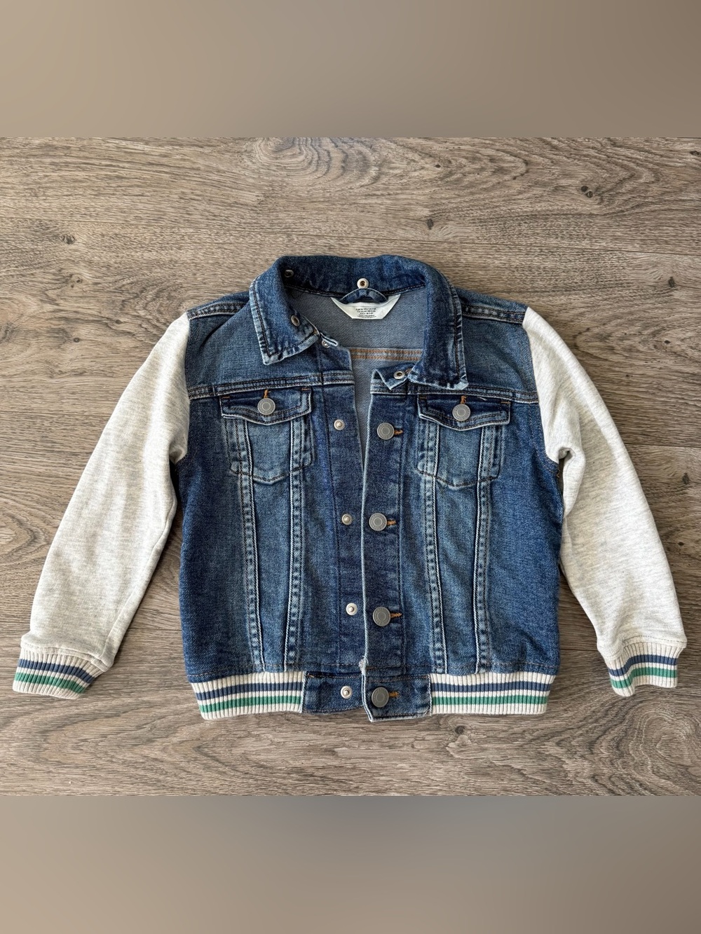 H&M Blue Denim Jacket 5-6 Y US